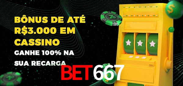 BET667 melhor bônus de depósito